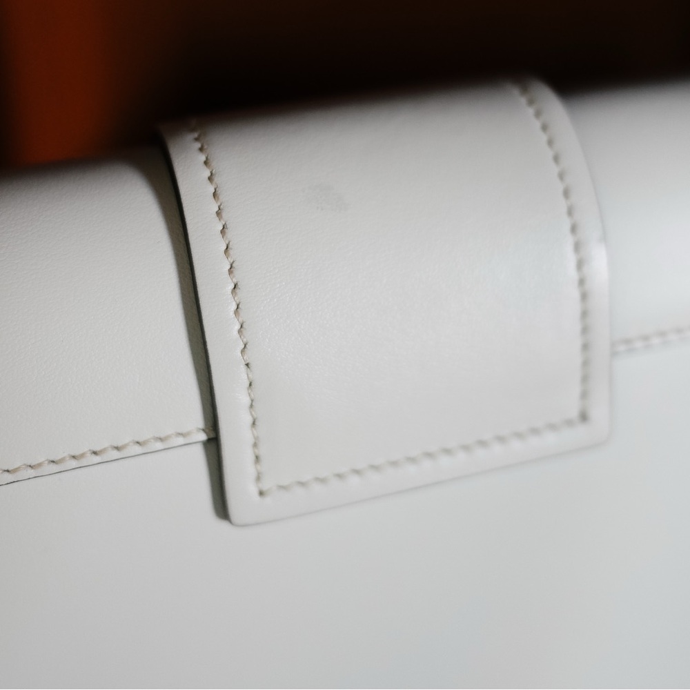 Prada Leather Crossbody Bag in Chalk White - Picture 5 of 13